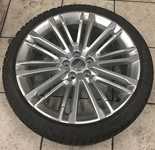 Alu kolo originál AUDI 8.5x19" ET40, 5x112x66.5 a Continental ContiWinterContact TS830 P 245/35 R19 93W RO1 95%