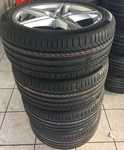 Alu kolo originál AUDI 8x18" ET40 5x112x66.5 a Continental SportContact 5 245/40 R18 93Y AO