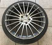 Alu kolo AXXION 8.5x19“ ET45, 5x112x66.5 a Syron Race 1+ 225/35 R19 88W XL