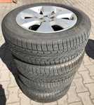 Alu kola originál SUBARU 7x17" ET48, 5x100x56 a Yokohama G95A 225/55 R17 97V 70%