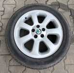 Alu kolo originál ŠKODA 6.5x16" ET42, 5x100x57 a Michelin Pilot HX MXM 205/55 R16 91W 20%