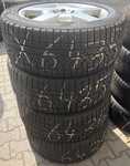 Alu kolo originál MERCEDES 8.5x19" ET58, 5x112x66.5 a Kumho KC15 255/50 R19 107V 60%