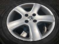 Alu kolo originál PEUGEOT 6.5x16" 4x108x65 ET31 a Kumho Ecsta SPT KU31 205/55 R16 91V 10%