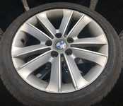 Alu kolo originál BMW 7x17" ET47 5x120x72.5 a Goodyear UltraGrip GW3 205/50 R17 89H RFT 20%