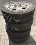 Alu kolo originál PEUGEOT 6x14" 4x108x65 ET29 a Gislaved Speed 506 185/60 R14 82H 30%