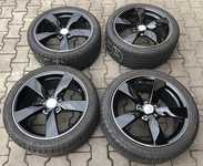 Alu kolo 8x18“ ET45, 5x112x66.5 a Dunlop SP Sport Maxx RT 235/40 R18 95Y XL 70%