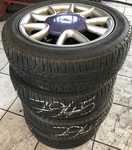 Alu kolo originál FORD 5,5x14" 4x108x63,3 ET30.5 a Continental SportContact CH52 165/60 R14 75H 40%