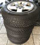 Alu kolo originál ŠKODA 7x15" ET35, 5x100x57 a Continental WinterContact TS850 195/65 R15 91T 80%