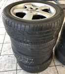 Alu kolo ENZO 7x17“ ET38, 5x112x66.5 a Bridgestone RE050 225/50 R17 94W * RFT 60%