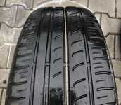 Alu kolo originál VW 7.5x17" ET55, 5x120x65 a Pirelli P7 235/55 R17 99W 10%