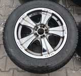 Alu kolo 8.5x20“ ET35, 5x114.3x67, 5x120x74 a Federal Couragia S/U 275/55 R20 117V 50%