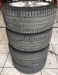 Alu kolo originál AUDI 8x17" ET48 5x112x57 a Vredestein Quatrac 5 245/45 R17 99Y XL 80%