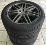 Alu kolo alu MAM 8x18" ET35, 5x112x66.5 a Pirelli PZero 245/45 R18 100Y XL 40%