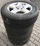 Alu kolo originál VW 7.5x17" ET55, 5x130x71.5 a Dunlop SP Winter Sport 3D 235/65 R17 108H 10%