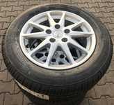 Alu kolo NISSAN 6.5x16" ET40 5x114.3x66 a Semperit Speed-Grip 2 205/60 R16 92H