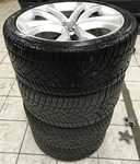 Alu kolo originál AUDI 9x20" ET37, 5x112x66.5 a Dunlop SP Winter Sport 3D 275/35 R20 102W XL RO1 40%