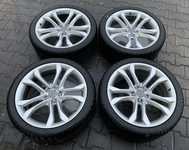 Alu kolo originál AUDI 9x20" ET37, 5x112x66.5 a Dunlop SP Winter Sport 3D 275/35 R20 102W XL RO1 40%