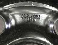 Plechový disk KFZ 9173 6,5Jx16 5x112x57 ET44