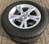 Alu kolo originál AUDI 7x17“ ET43, 5x112x57 a Bridgestone Dueler H/P Sport 235/55 R17 99V AO