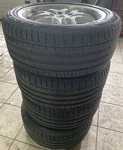 Alu kolo DEZENT 8x17“ ET35, 5x112x66.5 a Falken FK453 235/45 R17 97Y XL 80%