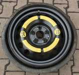 Rezervní kolo originál TOUAREG 6.5x17" ET40, 5x120x65 a Vredestein Space Master 195/80 R17 106P