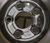 Rezervní kolo originál TOUAREG 6.5x17" ET40, 5x120x65 a Vredestein Space Master 195/80 R17 106P