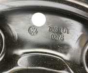 Rezervní kolo originál TOUAREG 6.5x17" ET40, 5x120x65 a Vredestein Space Master 195/80 R17 106P