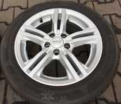 Alu kolo PLATIN 6.5x15" ET38, 5x100x57 a Hankook K425 185/60 R15 84H 90%