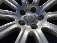 Alu kolo originál AUDI 8.5x18" ET29 5x112x66.5 a Pirelli P7 Cinturato 245/40 R18 97Y XL AO 70%