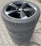 Alu kolo originál AUDI Rotor 8.5x20" ET36 5x112x66.5 a Dunlop SP QuattroMaxx 255/35 R20 97Y RO1 70%