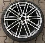 Alu kolo 9.5x22" ET45, 5x130x71.5 a Falken FK452 265/30 R22 97Y 70% + čidla tlaku TPMS