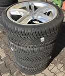 Alu kolo originál AUDI 9x20" ET37, 5x112x66.5 a Dunlop SP Winter Sport 3D 265/35 R20 99V XL AO 70%