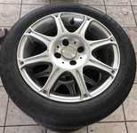 Alu kola FTL 6.5x15" ET42, 4x100x60 a Cirus Nordex 195/50 R15 82V 30%