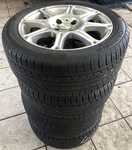 Alu kola FTL 6.5x15" ET42, 4x100x60 a Cirus Nordex 195/50 R15 82V 30%