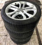 Alu kolo originál AUDI 8x18" ET47 5x112x66.5 a Continental ContiWinterContact TS810 Sport 245/40 R18 97V XL AO 10%