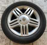 Alu kolo originál RENAULT 6.5x16" ET49 4x100x60 a Michelin Energy Saver + 205/55 R16 91H 40%