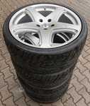 Alu kolo O.Z 10x22" ET52, 5x130x71.5 a Dunlop SP Sport 9000 285/30 R22 101Y XL 10%