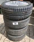 Alu kolo originál AUDI 7.5x17" ET29 5x112x66.5 a Hankook K117 Ventus S1 evo 2 225/50 R17 94Y AO 90%