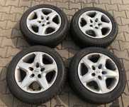 Plechový disk OPEL 6.5x16" ET39, 5x110x65 a Kormoran SnowPro B2 205/55 R16 94H XL 95% + Poklice