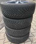 Alu kolo CARMANI 6.5x16" ET38, 5x100x57 a Continental WinterContact TS860 195/45 R16 80T 40%