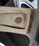 Alu kolo originál VW 6.5x16" ET42 5x112x57 a Dunlop SP Winter Sport 3D 205/55 R16 91H 60%