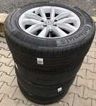 Alu kolo originál VW 6.5x16" ET41 5x112x57 a Continental PremiumContact 5 215/60 R16 99V XL 20%