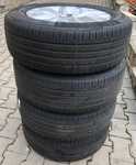 Alu kolo originál VW 6.5x16" ET41 5x112x57 a Continental PremiumContact 5 215/60 R16 99V XL 20%