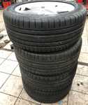 Alu kolo originál AUDI 9x20" ET33, 5x112x66.5 a Goodyear Eagle F1 Asymmetric 2 SUV 285/45 R20 112Y XL FR AO 100%