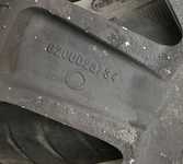 Alu kolo originál RENAULT 6.5x16" 5x108x60 ET50 a Dunlop Winter Sport 3D 225/55 R16 95H 30%