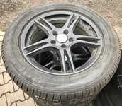 Alu kolo CMS 7x17“ ET45, 5x114.3x67 a Bridgestone Dueler H/P Sport 235/55 R17 99H 90%