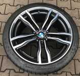 Alu kolo originál BMW X5 a X6 Přední 5x120x74 10x21" ET40 a Michelin Pilot Super Sport 285/35 R21 105Y XL * 98%, Zadní 5x120x74 11.5x21" ET38 a Michelin Pilot Super Sport 325/30 R21 108Y XL * 98% + čidla tlaku TPMS