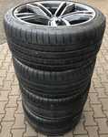 Alu kolo originál BMW X5 a X6 Přední 5x120x74 10x21" ET40 a Michelin Pilot Super Sport 285/35 R21 105Y XL * 98%, Zadní 5x120x74 11.5x21" ET38 a Michelin Pilot Super Sport 325/30 R21 108Y XL * 98% + čidla tlaku TPMS