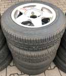 Alu kolo TITAN 6x13" ET37, 4x100x60 a Sava Perfecta 165/70 R13 79T 30%