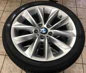 Alu kolo originál BMW 8x18" ET43, 5x120x72.5 a Dayton Touring 2 245/40 R18 97Y 90%